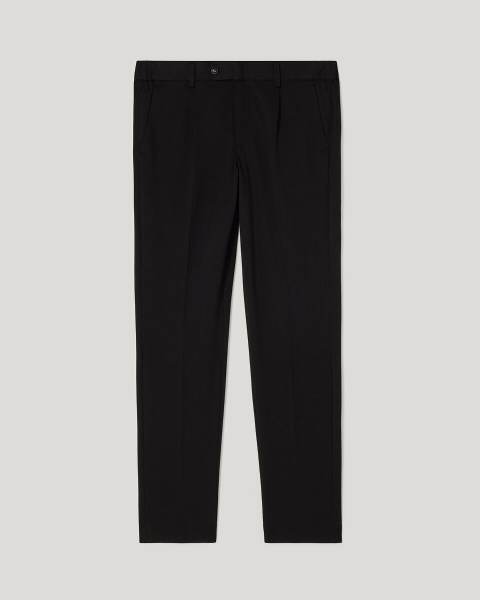 Travel Jersey Tailored Pant, Black, hi-res